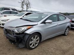 Salvage cars for sale at San Martin, CA auction: 2013 Hyundai Elantra GLS