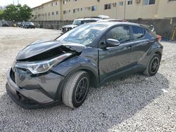 Toyota C-HR XLE salvage cars for sale: 2019 Toyota C-HR XLE