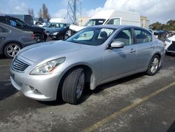 Salvage cars for sale from Copart Hayward, CA: 2013 Infiniti G37 Base