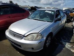 Honda Civic salvage cars for sale: 1999 Honda Civic Base