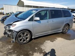 Toyota Sienna Sport salvage cars for sale: 2011 Toyota Sienna Sport