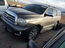 Toyota salvage cars for sale: 2010 Toyota Sequoia Limited