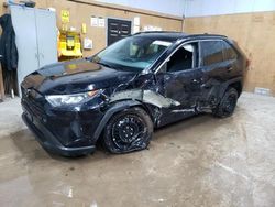 Salvage cars for sale at Kincheloe, MI auction: 2020 Toyota Rav4 LE