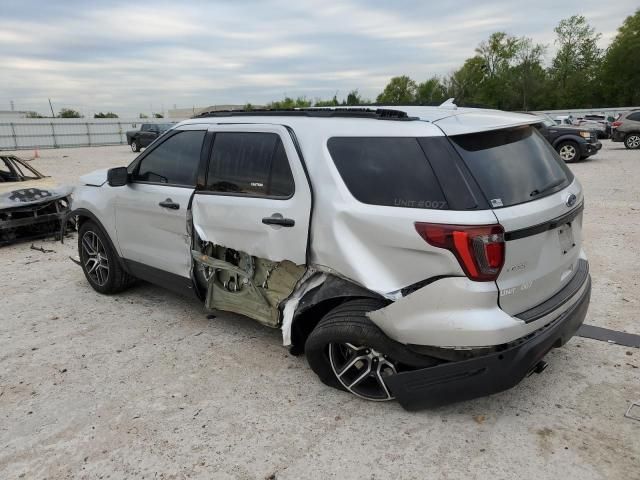 2018 Ford Explorer Sport