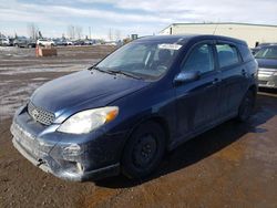 Toyota salvage cars for sale: 2005 Toyota Corolla Matrix Base