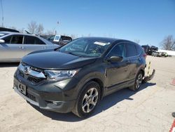 Salvage cars for sale at Pekin, IL auction: 2018 Honda CR-V EX