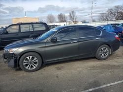 Salvage cars for sale at Moraine, OH auction: 2014 Honda Accord LX