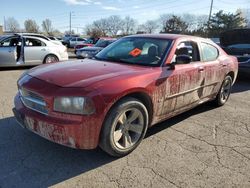 Dodge Charger SE salvage cars for sale: 2007 Dodge Charger SE