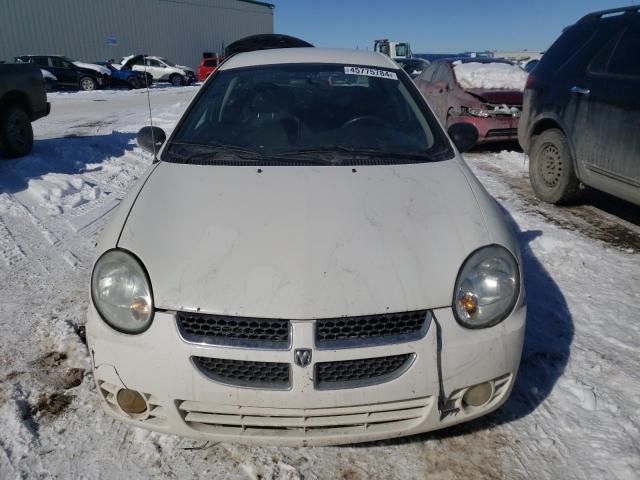 2005 Dodge Neon SX 2.0