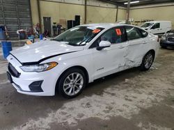 Salvage cars for sale at Hampton, VA auction: 2019 Ford Fusion SE