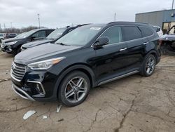 Vehiculos salvage en venta de Copart Woodhaven, MI: 2018 Hyundai Santa FE SE Ultimate