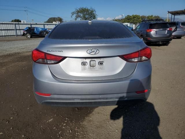 2016 Hyundai Elantra SE