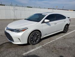 Salvage cars for sale at Van Nuys, CA auction: 2016 Toyota Avalon Hybrid