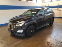 Salvage cars for sale at Wheeling, IL auction: 2016 Chevrolet Equinox LT
