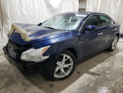 Salvage cars for sale at Leroy, NY auction: 2013 Nissan Maxima S