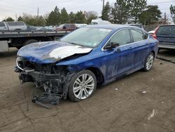 Chrysler salvage cars for sale: 2015 Chrysler 200 Limited