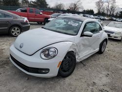 Volkswagen Beetle salvage cars for sale: 2015 Volkswagen Beetle 1.8T