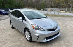 Toyota Prius salvage cars for sale: 2012 Toyota Prius V