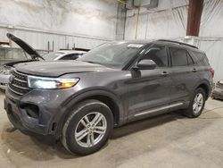 Salvage cars for sale at Milwaukee, WI auction: 2020 Ford Explorer XLT