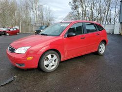 Ford Focus ZX5 salvage cars for sale: 2005 Ford Focus ZX5