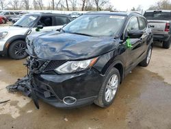 Salvage cars for sale at Bridgeton, MO auction: 2019 Nissan Rogue Sport S