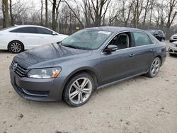 Salvage cars for sale at Cicero, IN auction: 2014 Volkswagen Passat SE