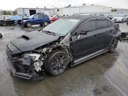 Salvage cars for sale at Vallejo, CA auction: 2018 Subaru WRX Limited