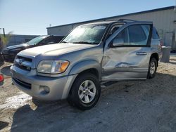 Salvage cars for sale at Arcadia, FL auction: 2006 Toyota Sequoia SR5