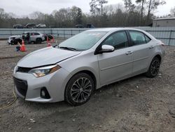 Salvage cars for sale at Augusta, GA auction: 2016 Toyota Corolla L