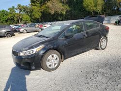 Salvage cars for sale at Ocala, FL auction: 2017 KIA Forte LX