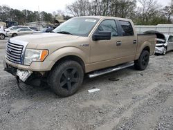 Vehiculos salvage en venta de Copart Fairburn, GA: 2012 Ford F150 Supercrew