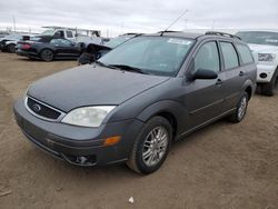 Ford Focus ZXW salvage cars for sale: 2007 Ford Focus ZXW