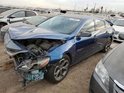 Chevrolet Malibu Vehiculos salvage en venta: 2019 Chevrolet Malibu RS