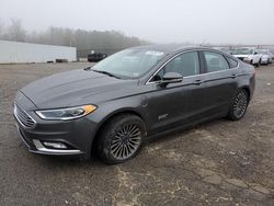 Ford salvage cars for sale: 2017 Ford Fusion Titanium Phev