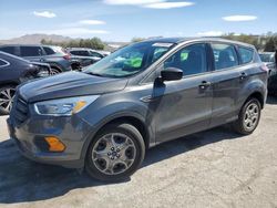 Salvage cars for sale from Copart Las Vegas, NV: 2017 Ford Escape S