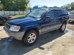 Salvage cars for sale from Copart Ocala, FL: 2000 Jeep Grand Cherokee Laredo