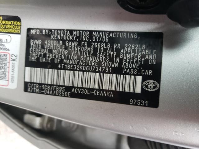 2006 Toyota Camry LE