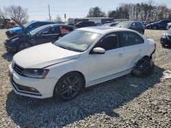 Salvage cars for sale from Copart Mebane, NC: 2018 Volkswagen Jetta SEL