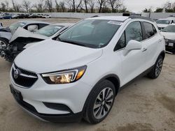 Salvage cars for sale at Bridgeton, MO auction: 2021 Buick Encore Preferred