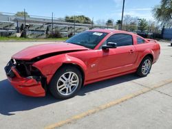 Ford Mustang salvage cars for sale: 2005 Ford Mustang GT