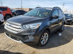 Salvage cars for sale at Chicago Heights, IL auction: 2018 Ford Escape SE