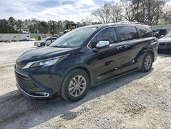 Toyota Sienna XLE salvage cars for sale: 2021 Toyota Sienna XLE