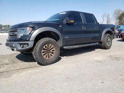 Salvage cars for sale at Dunn, NC auction: 2014 Ford F150 SVT Raptor