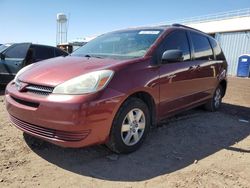 Vehiculos salvage en venta de Copart Phoenix, AZ: 2005 Toyota Sienna CE