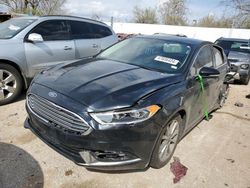 Salvage cars for sale at Bridgeton, MO auction: 2017 Ford Fusion SE