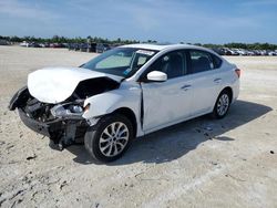 Salvage cars for sale from Copart Arcadia, FL: 2017 Nissan Sentra S