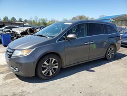 Salvage cars for sale at Florence, MS auction: 2014 Honda Odyssey Touring