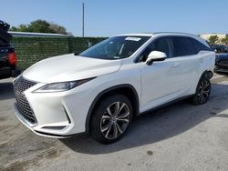 Salvage cars for sale at Orlando, FL auction: 2021 Lexus RX 350 L