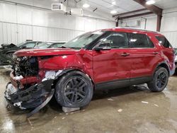 Salvage cars for sale from Copart Franklin, WI: 2018 Ford Explorer XLT