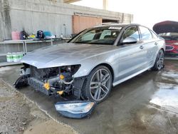 Salvage cars for sale at West Palm Beach, FL auction: 2016 Audi A6 Prestige